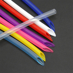 food grade silicone rubber tube clear 1mm micro dental square heat resistant thin wall soft transparent silicone rubber tubing