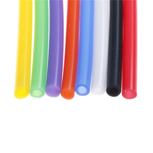 Colored Thin Wall Silicone Rubber Tube Soft Rubber Tubing