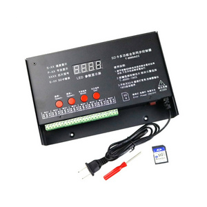 High Quality 8 Port Output 512mb Dc5v Rgb Led Black Controller