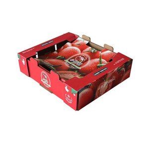 Custom Rigid Banana Boxes Mango 6kg Carton Cardboard Fruits Packaging Supplier For Strawberry Pineapples Vegetables  Box