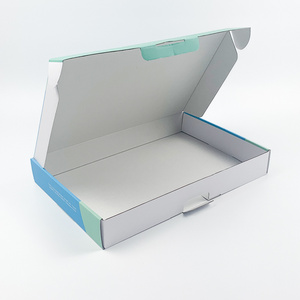 Luxury  Kraft Corrugated Handmade Folding Cosmetics Paper Packing Box with Matt Glossy Lamination Surface Treatment