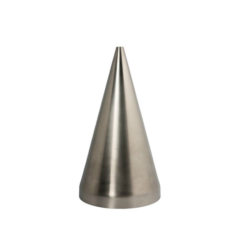 Customized Cnc turning parts sheet metal cone galvanized metal spinning parts slippery metal cone