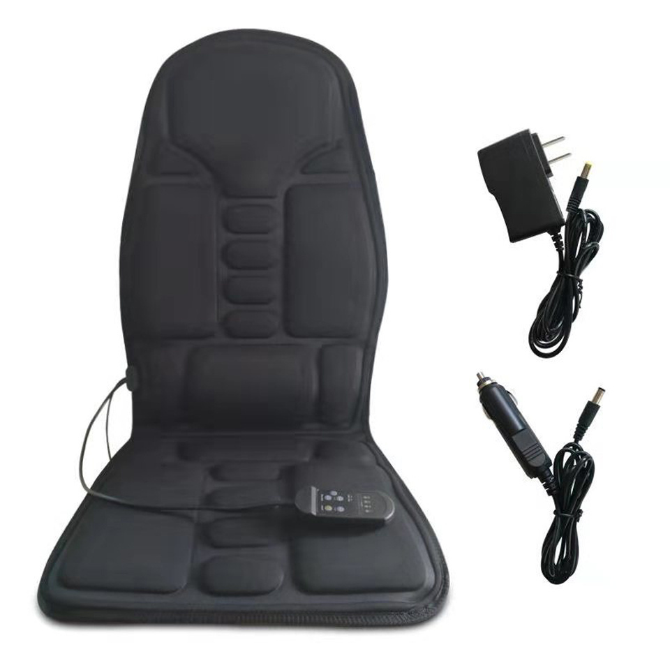 2024 electric car seat stadium shiatsu kneading vibrating roller heating full body massage cushions