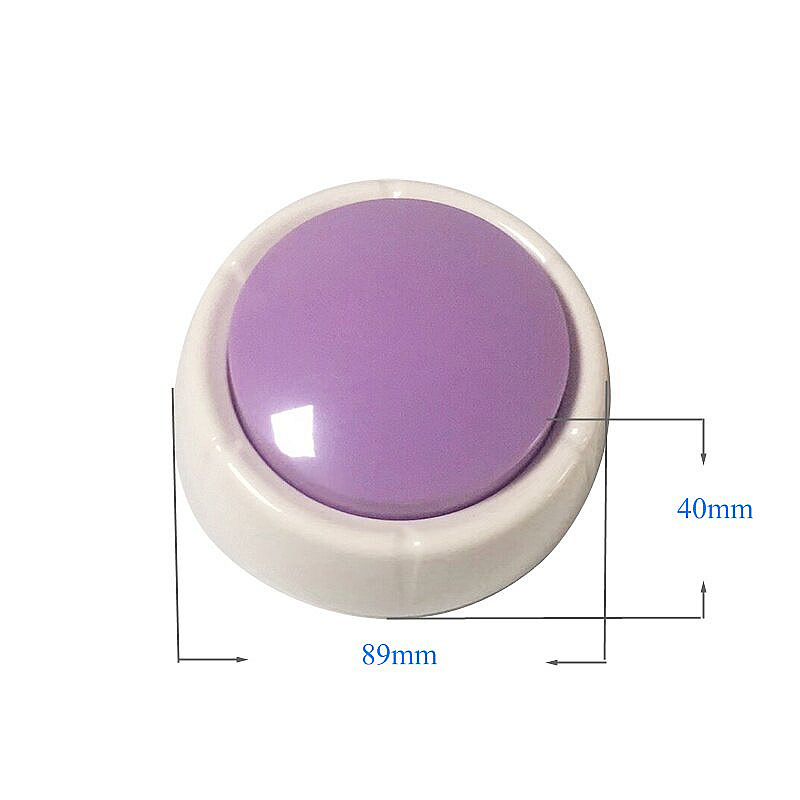 High quality pet training button click dog buttons training words dog puzzle toy Voice recordable buttons