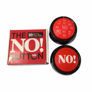 Hot sale funny YES and No talking button customized sound voice easy button sound answer buzzer multiple sound buttons