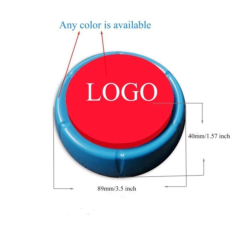 Hot sale funny YES and No talking button customized sound voice easy button sound answer buzzer multiple sound buttons