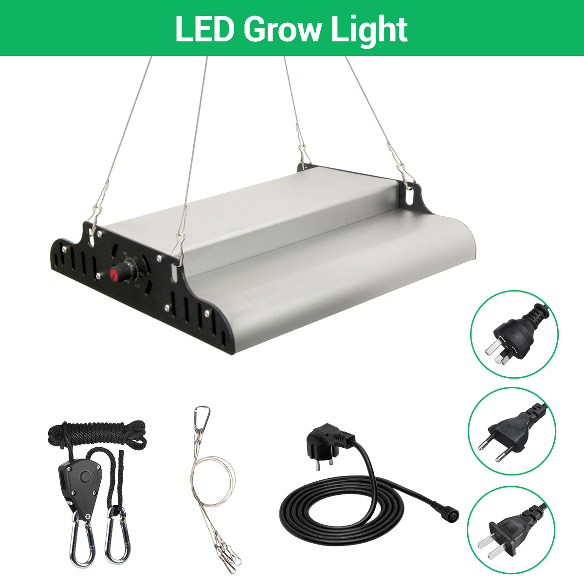 2022 New Full Spectrum 240W LED Grow Lights for Household  Medical Plants Cultivation in 4x4 Grow Tent