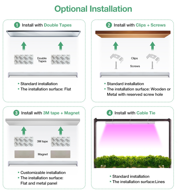 T8/T5 tube 2ft 3ft 4ft  t5 grow light Led grow light vertical farming full spectrum fixture indoor grow light  for plants