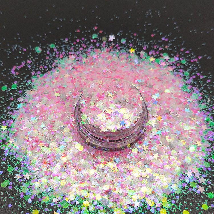 bulk High Quality Mix Glitter glitter Powder for Tumblers