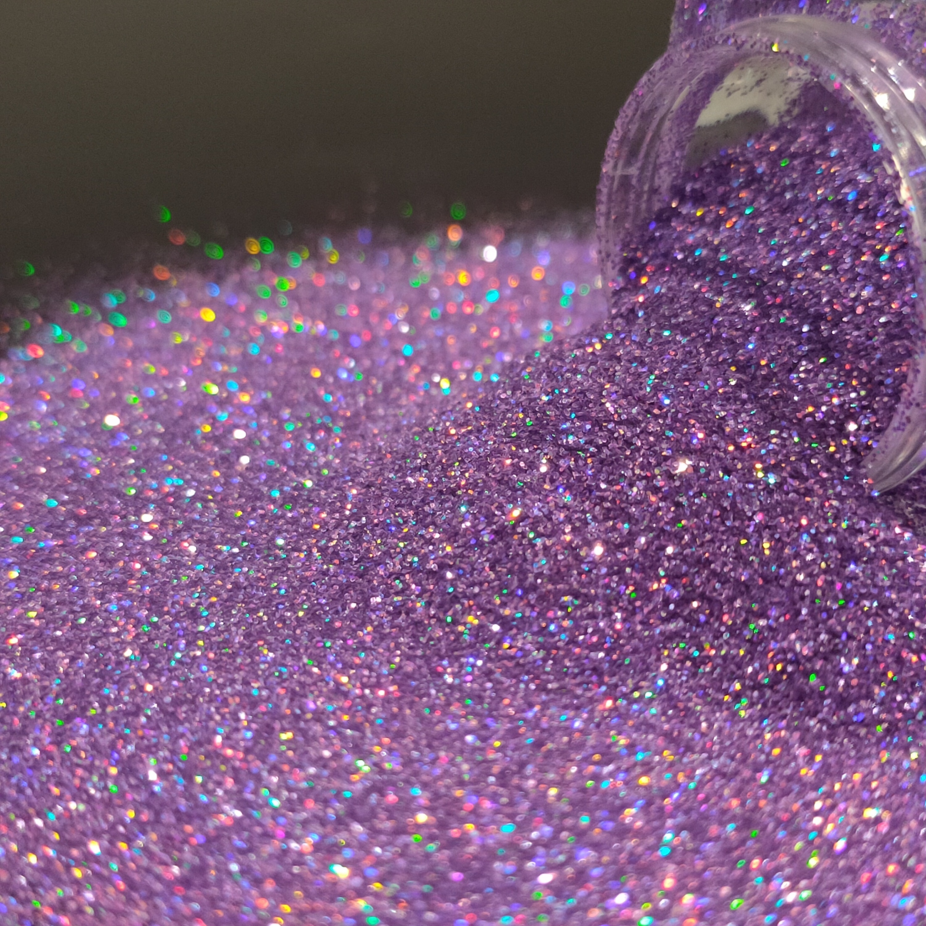 Currently the most popular cosmetic grade polyester glitter nail glitter body DIY crafts 1/128 holographic glitter powder