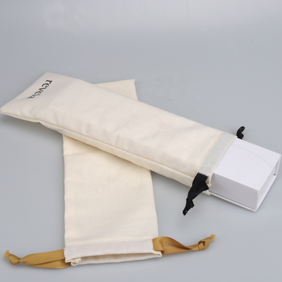 High Quality Small Size Cotton Linen Gift Packaging Jewelry Cosmetic Organic Dust Drawstring Bag Cotton Storage Pouch