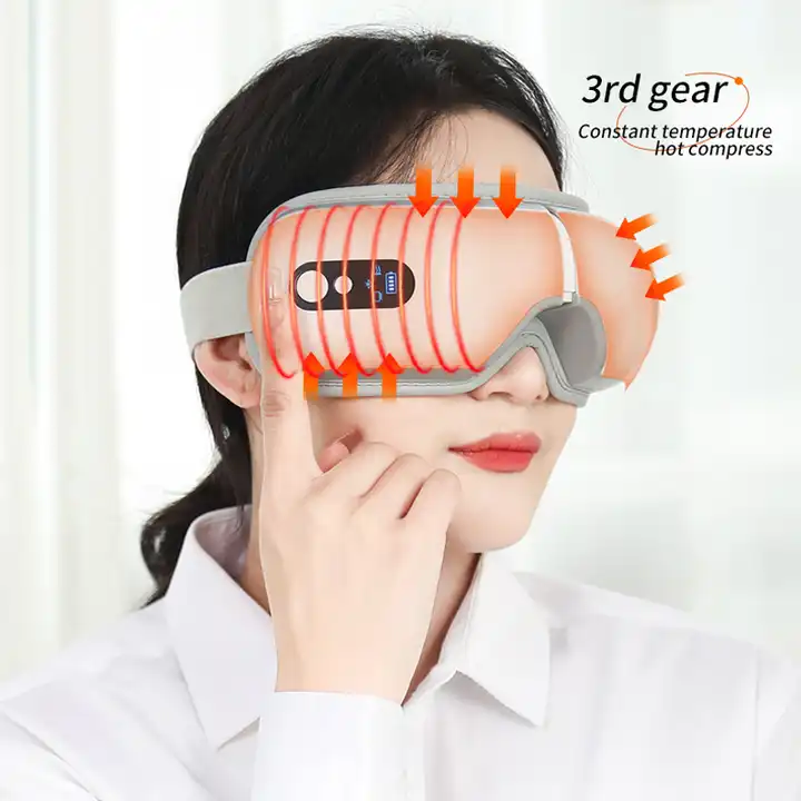 Hot Eye Massage Apparatus Instruments Other Massage Ems Shenzhen Hydrogen Smart Eyes Care Massager With Heat Compression