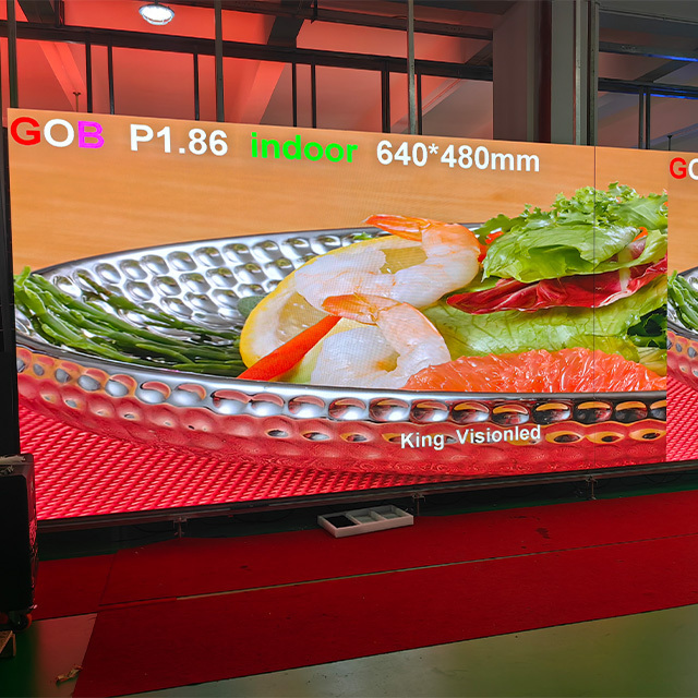 Indoor HD small pitch display LED screen panel P1.86mm P2.5mmLED video wall display screen