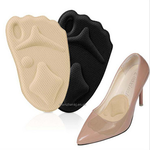 4D  Sole High Heel Foot Cushions Forefoot Anti-Slip Insole Breathable Shoes Women Protection Foot Pad Soft Insert Foot Care