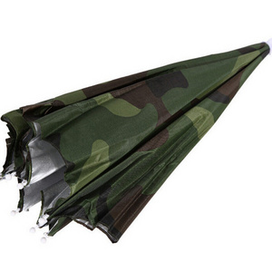 Colorful/Camo Umbrella Hat Cap Sun Shade Camping Hiking Outdoor Parasol Umbrella Hat Cap