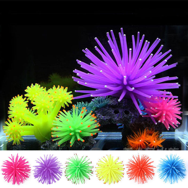 High Quality Silicone Aquarium Fish Tank Artificial Coral Plant Underwater Ornament Decor