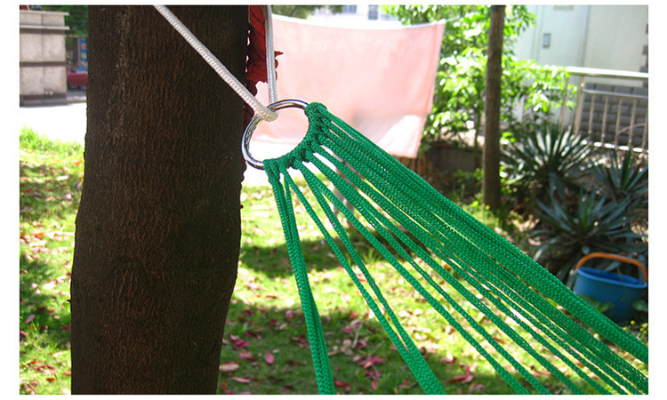 Portable Garden Nylon Hammock swingHang Mesh Net Sleeping Bed hamaca for Outdoor Travel Camping