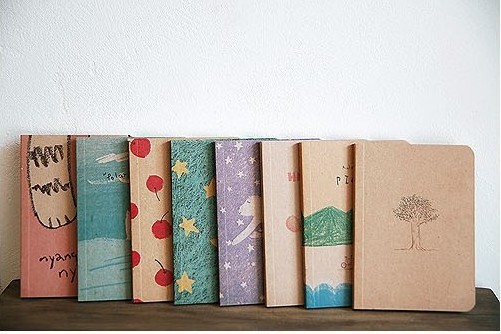 High Quality Cute Stationery Vintage Pastel Drawing Pastels Pockets Notepad