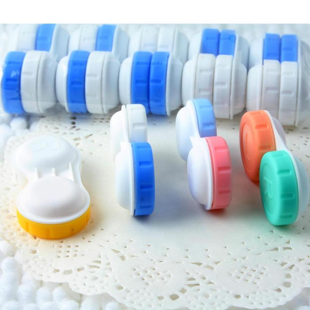 High Quality Glasses Cosmetic Contact Lenses Box Contact Lens Case for Eyes travel Kit Holder Container