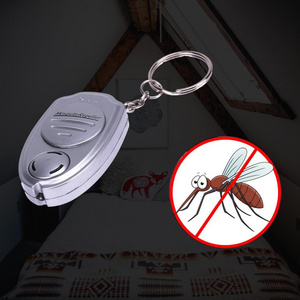 Portable Pest Mosquito Killer Mini Electric Key Chain Ultrasonic Anti Mosquito Repeller for Camping Fishing Outdoor Device