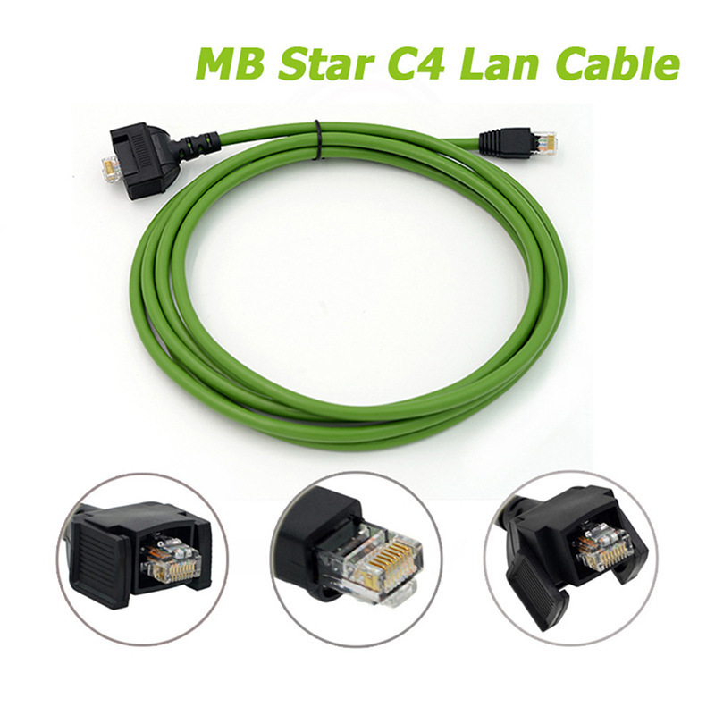 High quality 3M tester C4 network cable OBD 2 SD MB STAR C4 C5 automotive diagnostic cable