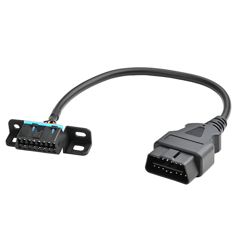 Vehicle car  obd connector OBD 2 16Pin Y Splitter obd Adapter Extension Cable For Buick GM Arteckin