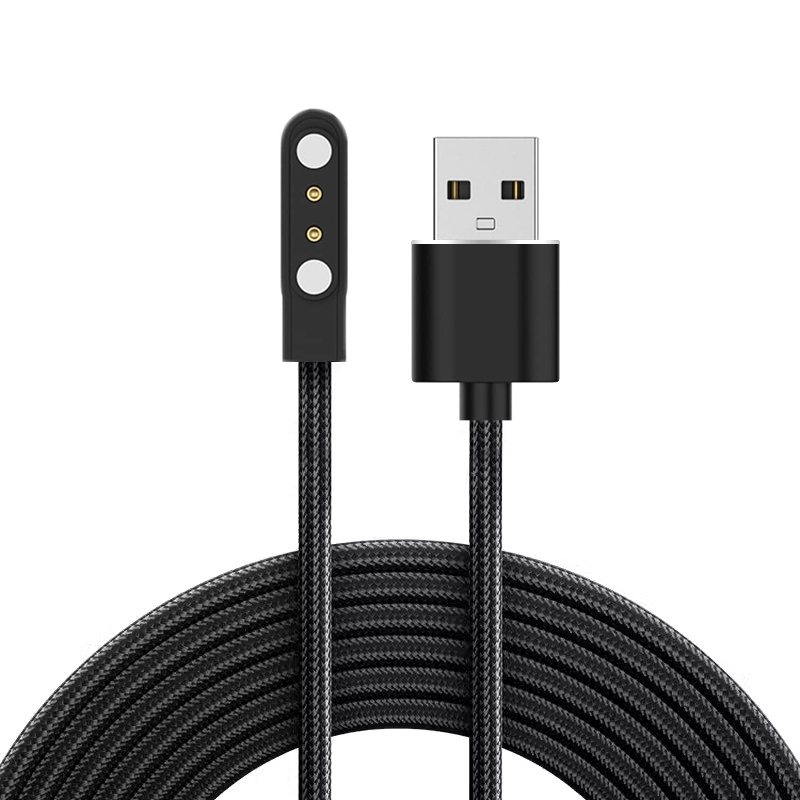 Shenzhen LIKE Wearable Usb 10A 2 Pin Magnetic Pogo Pin Connector Charger Cable