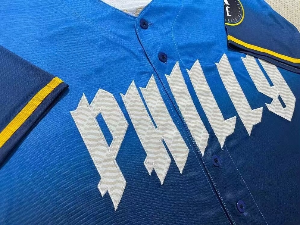 New Designs Phillie Jersey Baseball mlbing Shirts Embroidered Stitched Wholesale Custom All 30 Teams