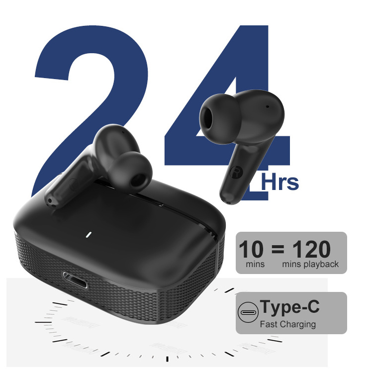 TWS Bluetooth Headphones Stereo Sound Earphones 30H Playtime Wireless Charging Case  Bluetooth 5.0 wireless headset