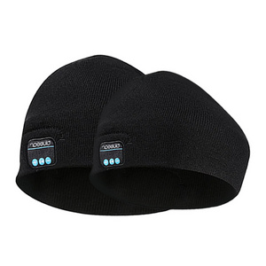 For Outdoor Sport Beanie Comfortable Warm Hat With Soft And Smart Microphone Wireless Music Headset Headphone Cap