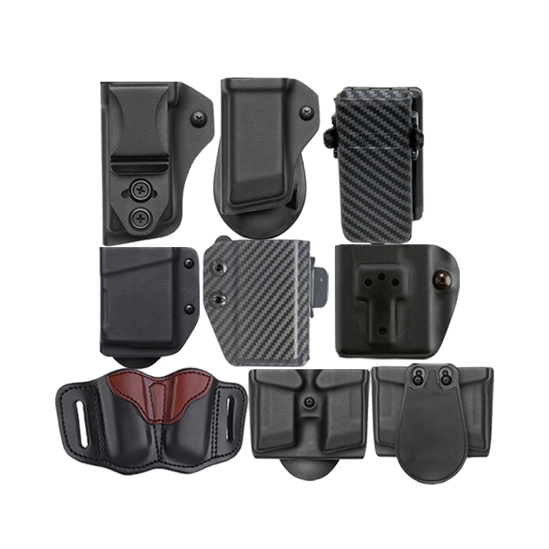 Wholesale carbon fiber kydex mag pouch holder holster magazine carrier  holster