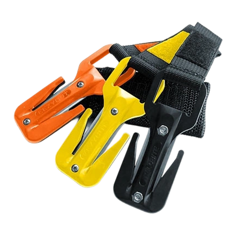 Scuba diving safety knife line cutter tool