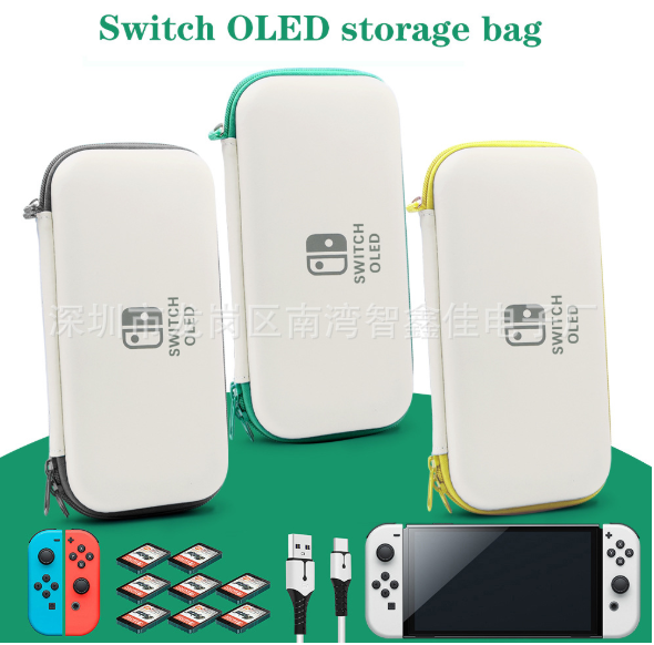 Nintendo Switch OLED accessories Carrying Case with Game Storage Compatible Nintend Switch OLED Model Travel Bag