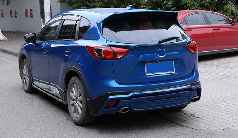 ABS material Car accessories luxury Rear Bumper fit for MAZDA CX-5 First generation body kits BELTA Style 2011-2016