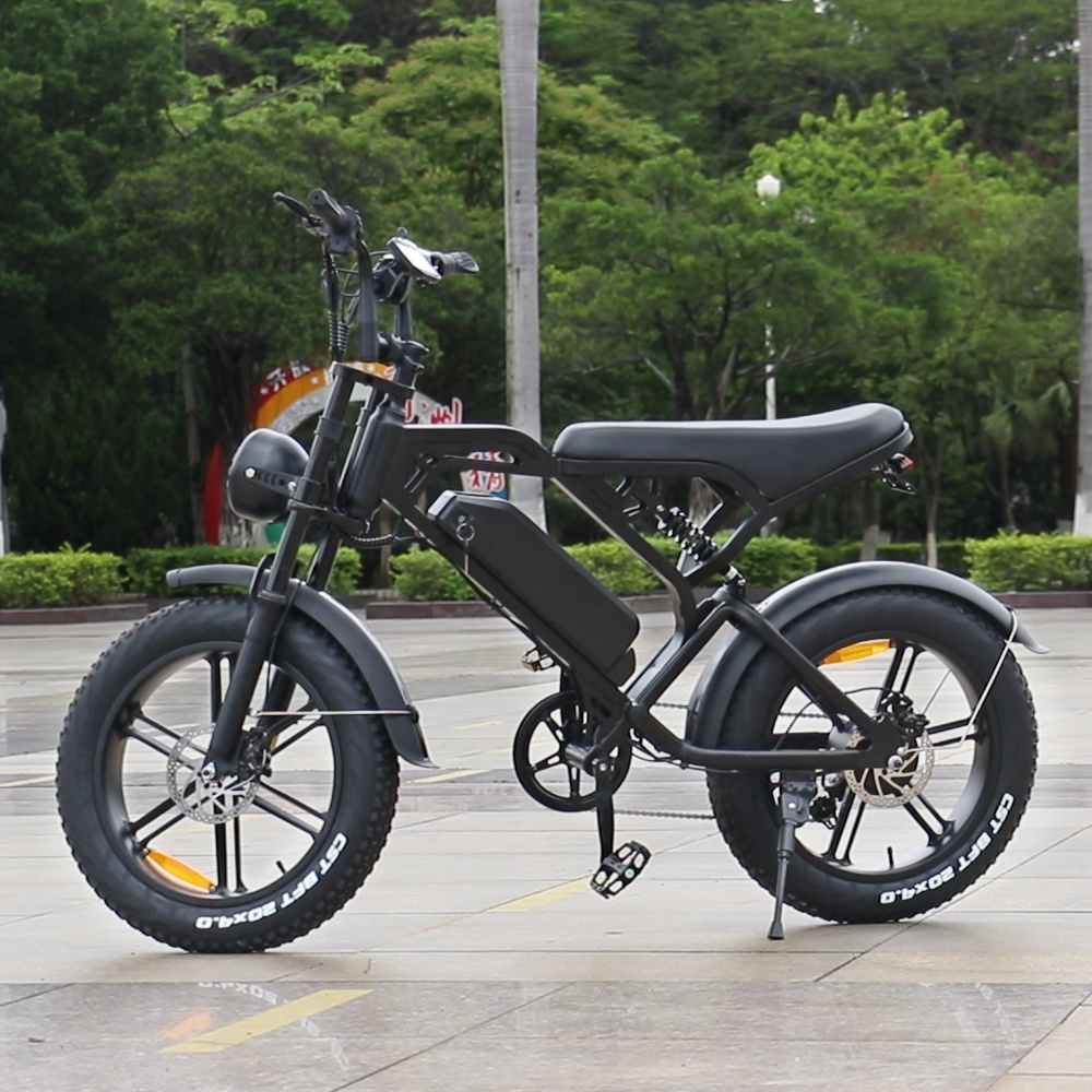 Eu Warehouse Electric Hybrid Bike Cheap Electric Cycle Bike Fat Tire Mountain Bicycle Types Electric Scooter Bike for Adults 48V