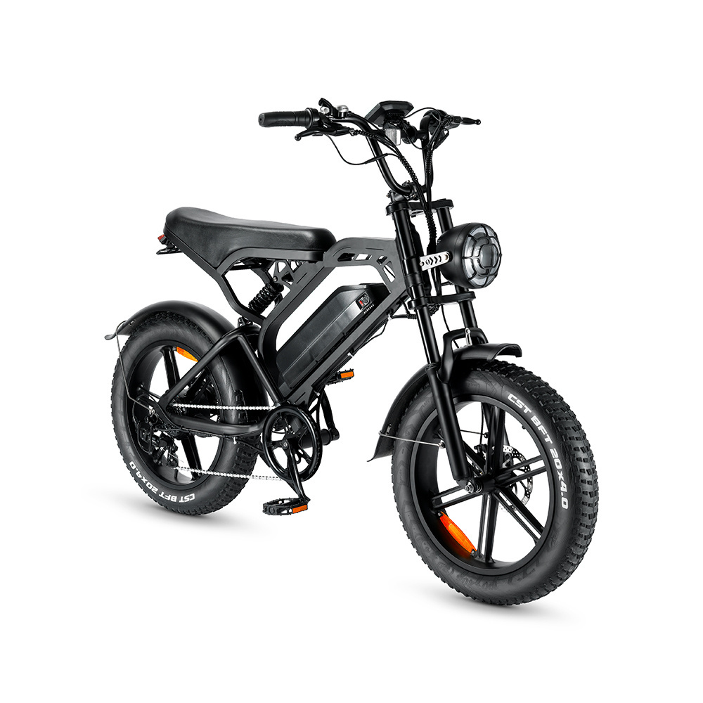 Eu Usa Warehouse Stock V20 Electric Bike 1000w 20inch Fat Tire E-bike Fatbike Electrische 250w Urban Electric Bicycle Adult 48V