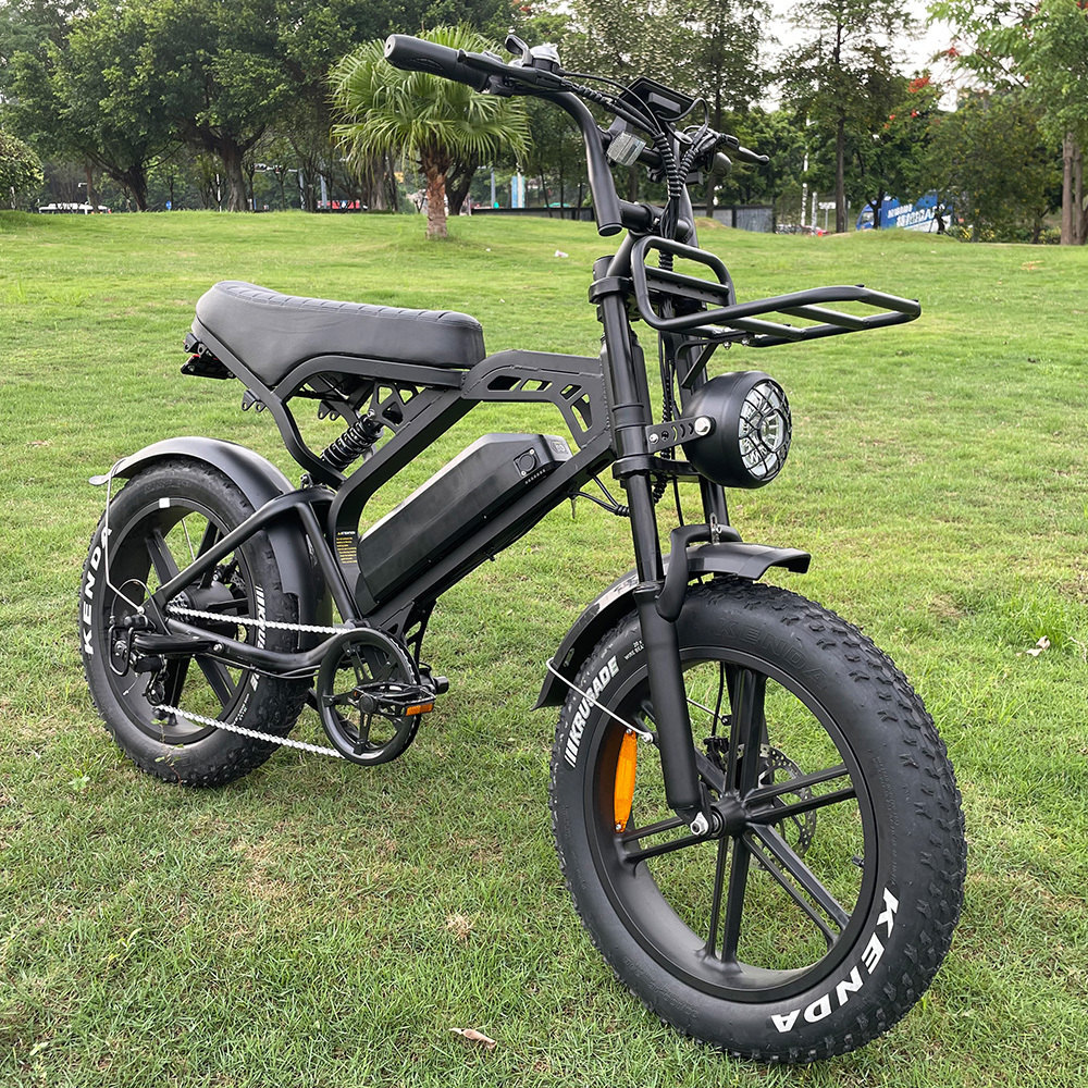 Ready Stock V20 Electric Bicycle China Factory Price Fat Tire Cheap Cycle Electric City Bike Bicycles Electr