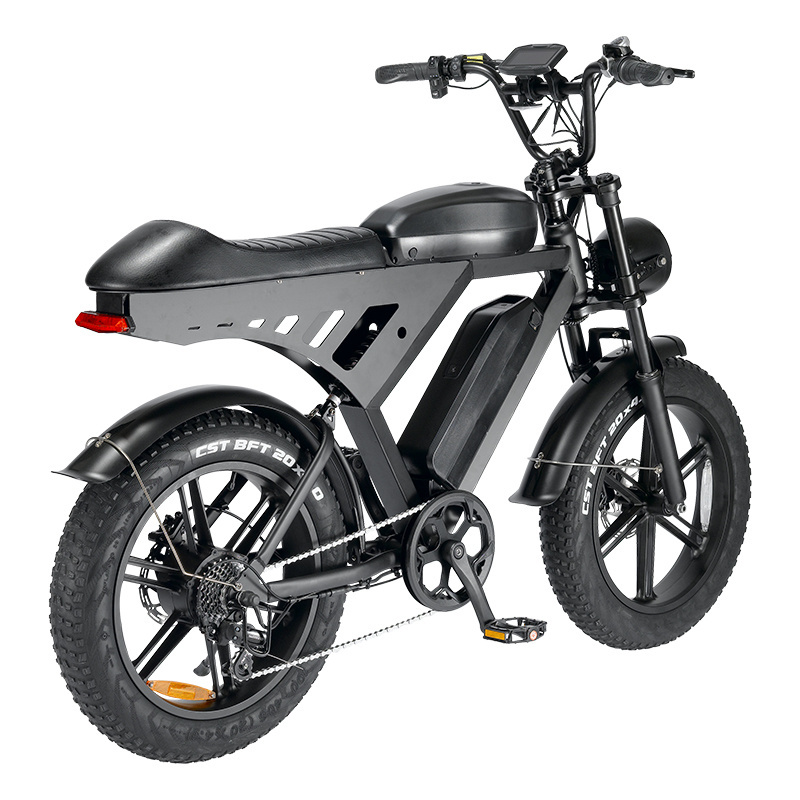 Dropshipping V30 Hunting Electric Bike Fat Tire Ebike Cheap Electronic Bike for Men 1000w 250w 500w 750w Steel Customized Logo