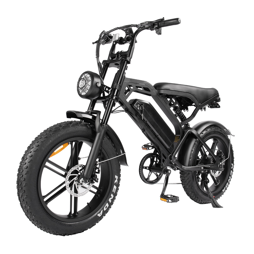 Fatbike V20 Electric Bicycle 750w 20inch Fat Tire E-Bike Cheap Electric Bicycle Eu Usa Electric Bicycle for Food Delivery