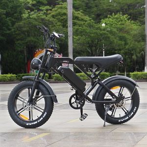 Eu Warehouse Electric Hybrid Bike Cheap Fast Electric Bike Fat Tire Mountain Bicycle for Sale Steel 48V V20 15 Ah Rear Hub Motor