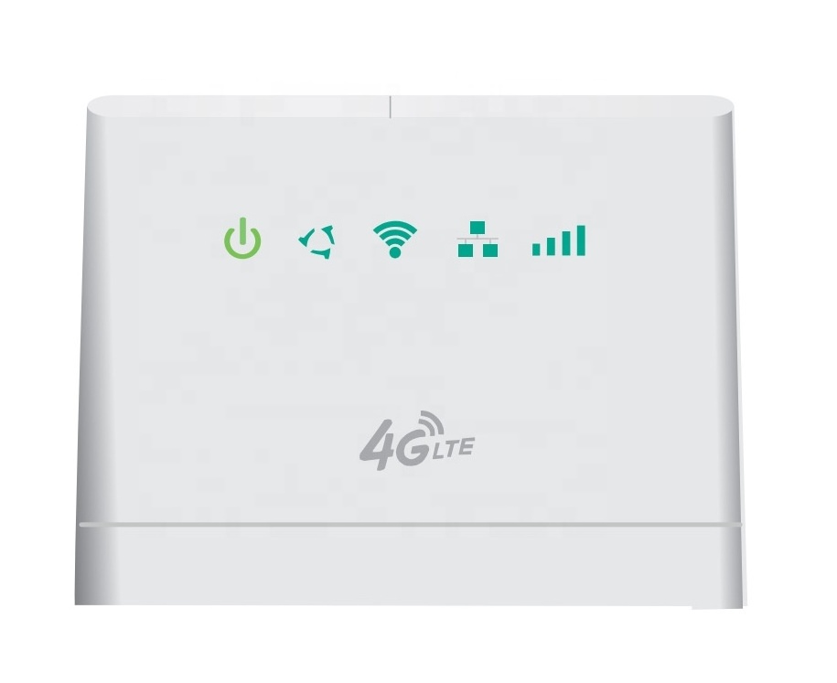 Unlimited Data SIM Card 4G Wireless CPE Indoor Home Use 300Mbps Mini Portable 4G LTE CPE Router