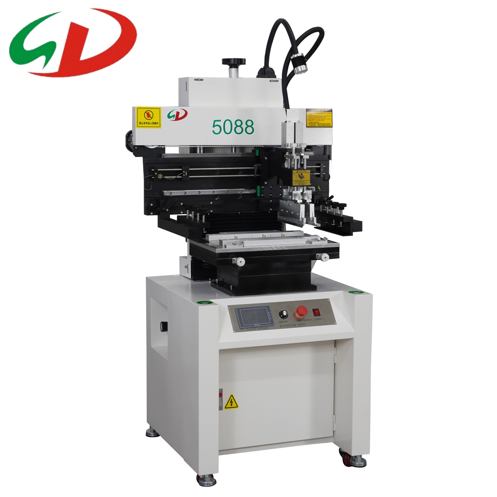 Professional Accurate Semi-automatic Solder Paste Screen Printing Press New Product 2020 Industry Provided 220V Screen Printer