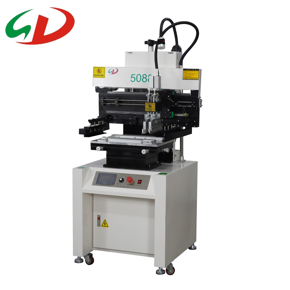 Professional Accurate Semi-automatic Solder Paste Screen Printing Press New Product 2020 Industry Provided 220V Screen Printer