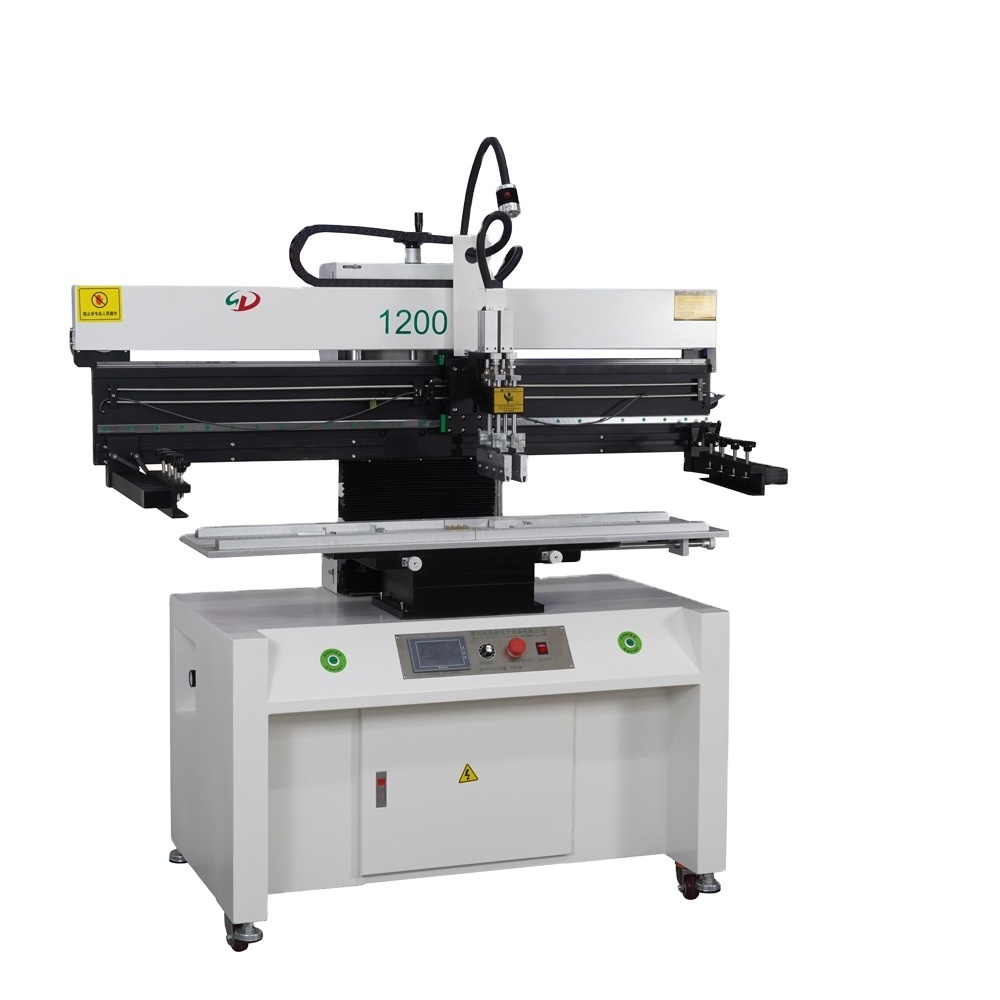 Semi Auto Silk Screen Printing Machine for Sale  PCB Automatic Solder Paste Printing Machine for SMT Assembly