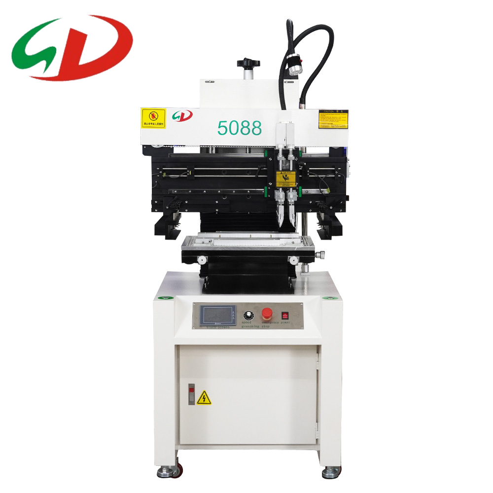 Professional Accurate Semi-automatic Solder Paste Screen Printing Press New Product 2020 Industry Provided 220V Screen Printer