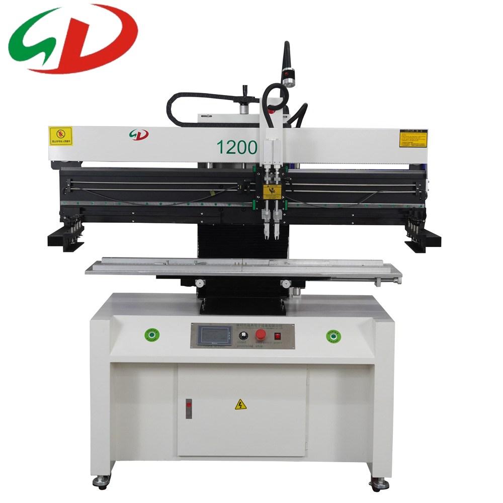 Semi Auto Silk Screen Printing Machine for Sale  PCB Automatic Solder Paste Printing Machine for SMT Assembly