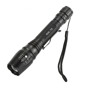 Aluminum High Power 5 Modes LED Flashlight 10W Xml T6 Zoomable Troch Flashlight