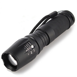 IPX65 Waterproof T6 Zoomable  Troch Flashlight Aluminium High Power Flashlight 10W