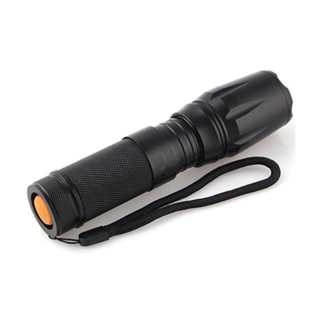 IPX65 Waterproof T6 Zoomable  Troch Flashlight Aluminium High Power Flashlight 10W