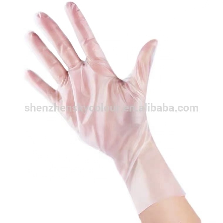 Cheap High Quality Plastic Food Grade Hand Gloves Elastic Tpe Gloves For Kitchen